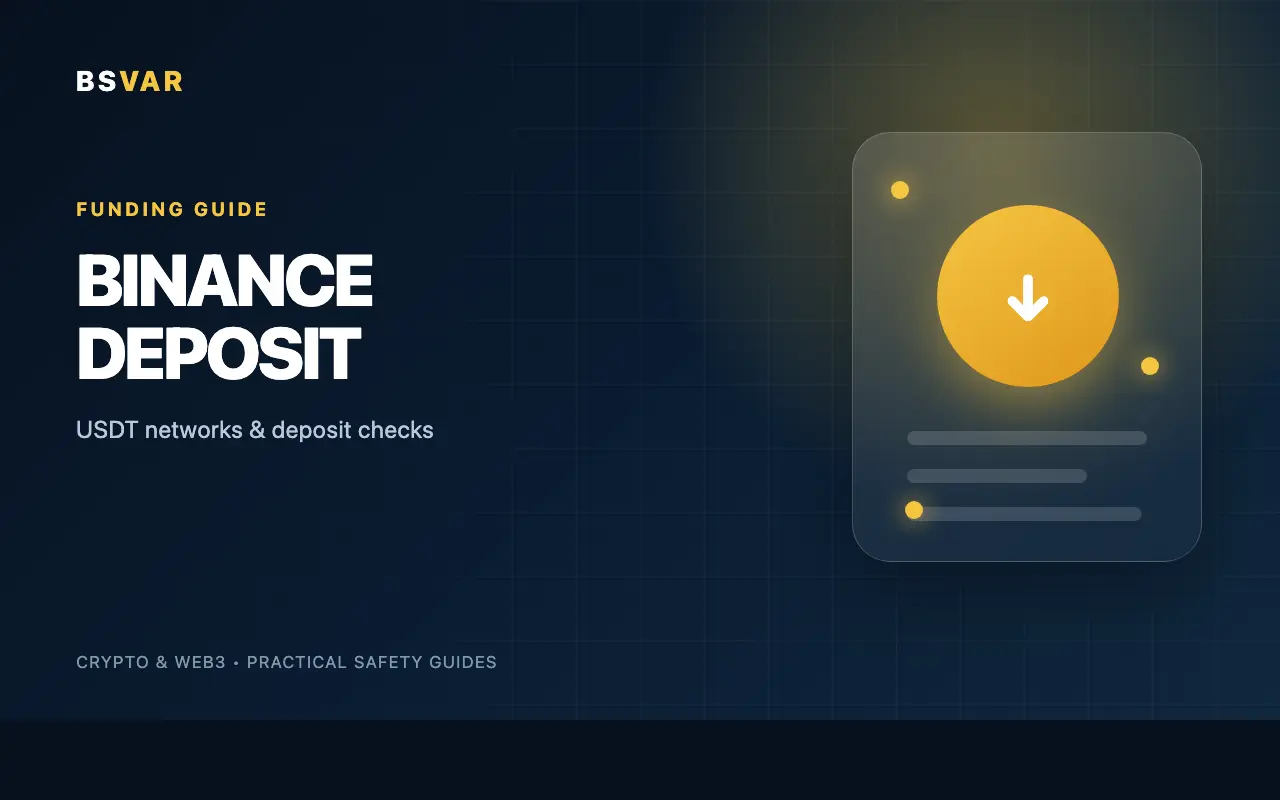 币安怎么充值 USDT？选链与不到账处理（2026）