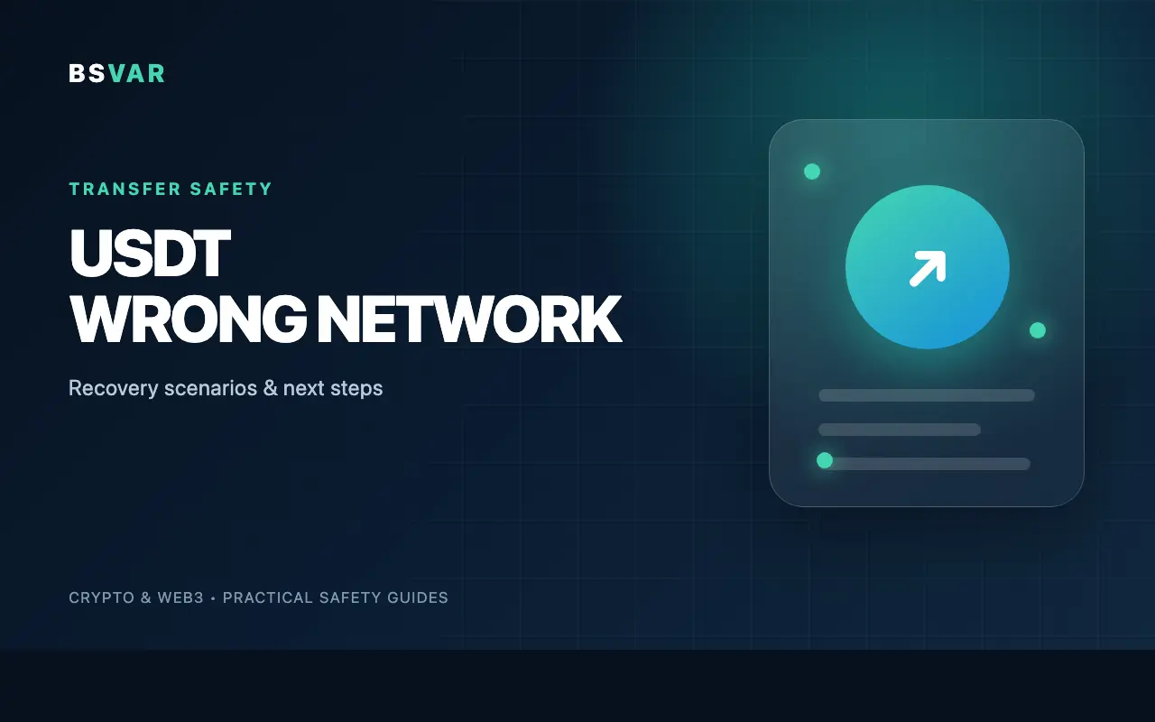 Sent USDT on the Wrong Network? How to Recover It (2026)