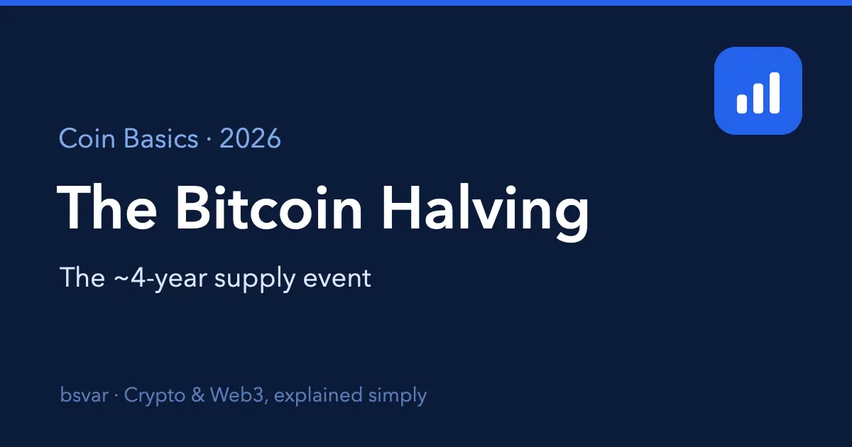 What Is the Bitcoin Halving? Its Effect on Price (2026)